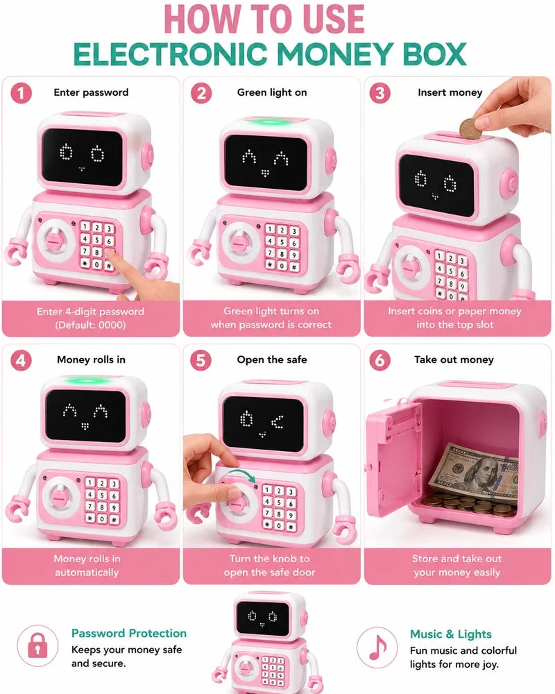 Robot Electronic Money Safe
