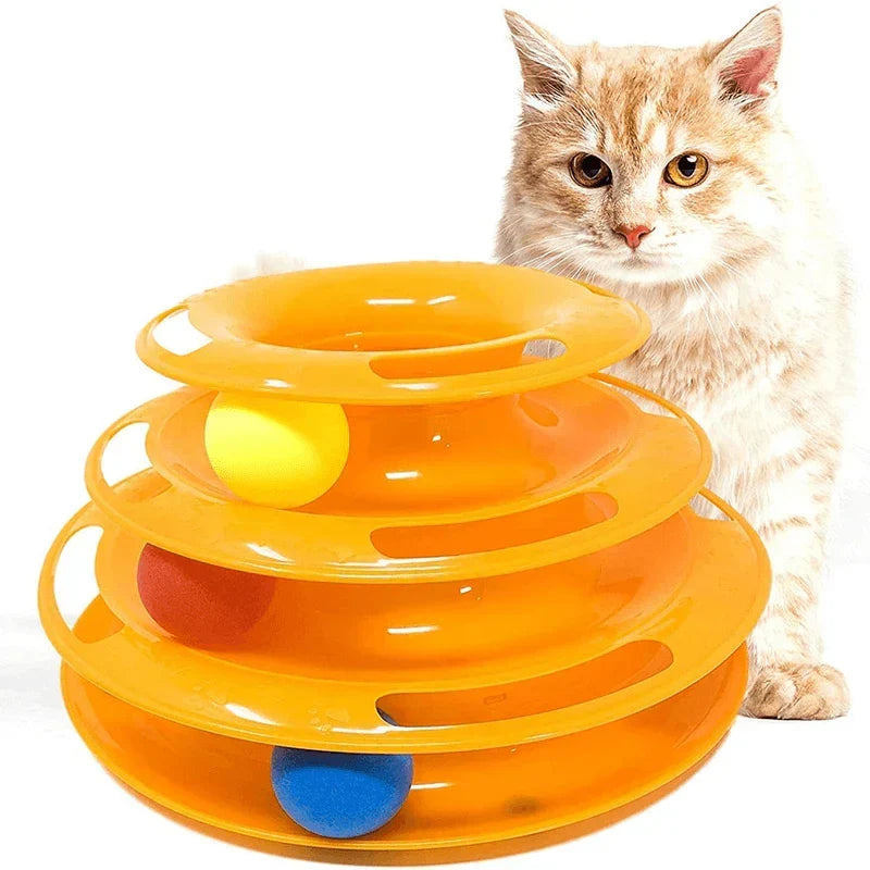 Tower of Track Cat Toy